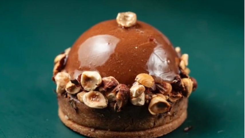 Tartelette de avelã com chocolate sem glúten e sem lactose, do Sem Culpa — Foto: Reprodução/Redes sociais
