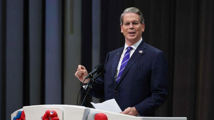 Scott Bessent, secretário do Tesouro dos Estados Unidos (Foto: Jiji Press/AFP)