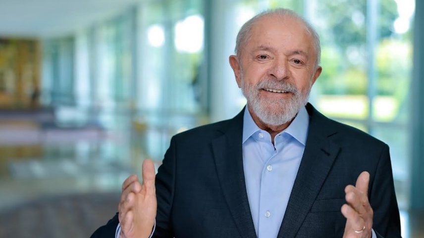 Presidente Luiz Inácio Lula da Silva em pronunciamento na TV (Foto: Reprodução/24-02-2025)