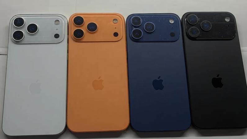 The iPhone 17 Pro and Pro Max could come in black, white, dark blue, and bright orange.