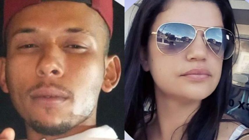 Marcone da Silva Cardoso, de 28 anos, e Adriana Machado Ribeiro, de 42, estavam namorando quando o carro caiu de uma rampa de voo livre em Venda Nova do Imigrante, Espírito Santo. (Foto: Reprodução/Redes sociais)