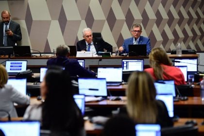 A Comissão de Constituição, Justiça e Cidadania (CCJ) do Senado Federal. (Foto: Saulo Cruz/Agência Senado)