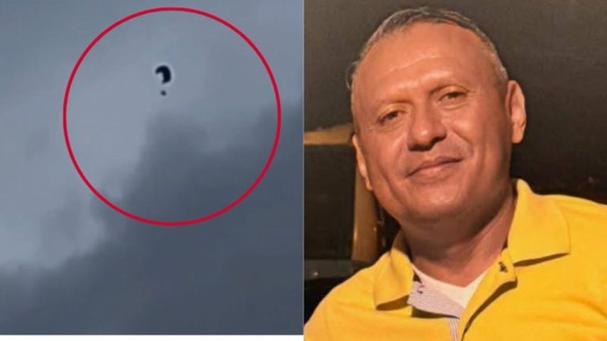 Parapentista é encontrado após ser 'engolido' por nuvem depois de dois meses (Foto: Reprodução/X)