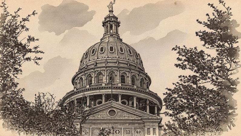 Capitólio do Texas, em Austin (Foto: Daniel SLIM / AFP)