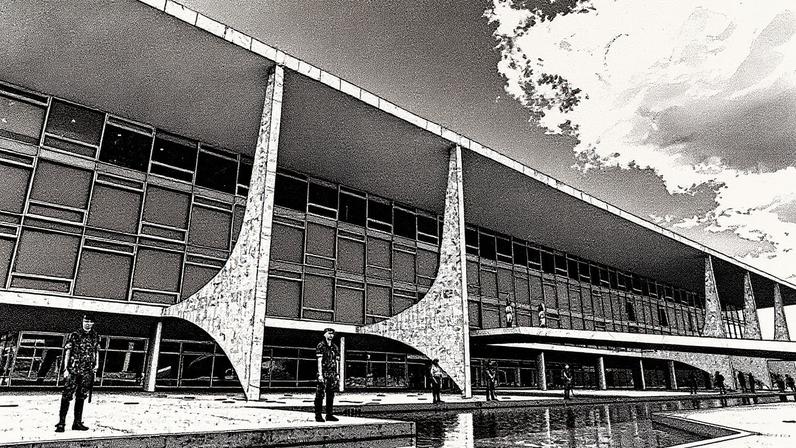 O Palácio do Planalto (Foto: Daniel Marenco/Agência O Globo)