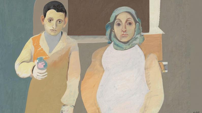 A obra de Arshile Gorky, O Artista e Sua Mãe (cerca de 1926–36) (Foto: The Arshile Gorky Foundation/Whitney Museum of American Art/licenciado por Scala)