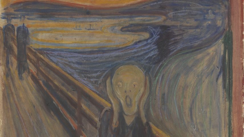 A imagem de Edvard Munch, O Grito, 1893 Museu Nacional da Noruega, Oslo. Imagem digital: Wikimedia Commons. (Foto: Reprodução)