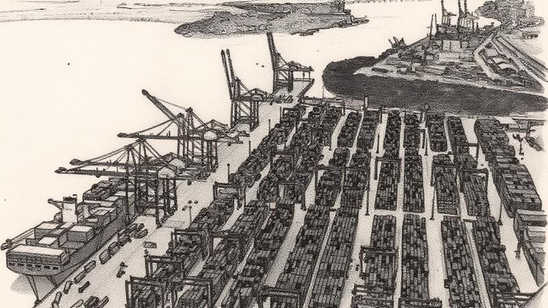 Exportações brasileiras estão sendo afetadas pelo tarifaço de Trump (Foto: Divulgação Porto de Santos via Agência Brasil)