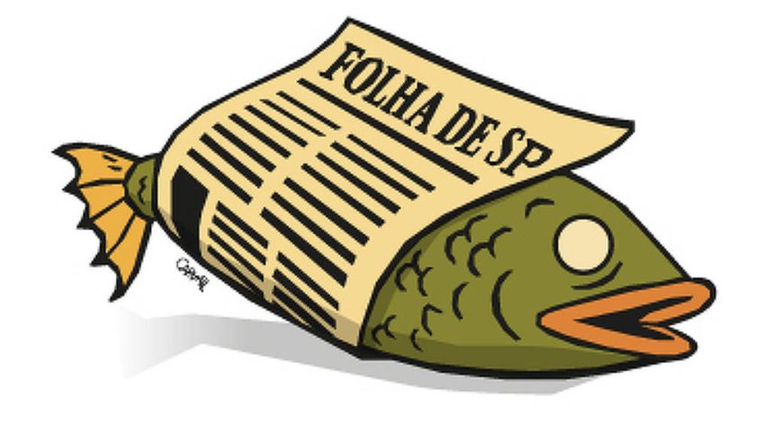 Ilustração de Carvall para coluna da Ombudsman de 3 de agosto de 2025 (Foto: Carvall/Folhapress)