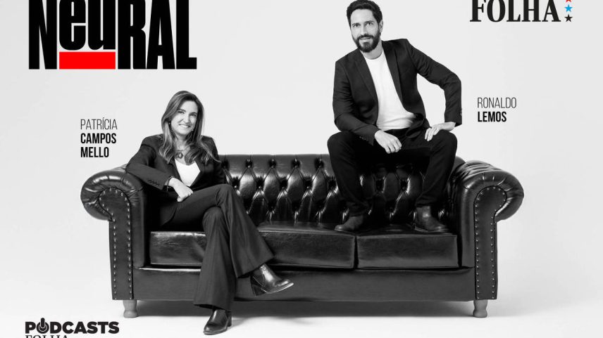 O podcast Neural, com Patrícia Campos Mello e Ronaldo Lemos, vai ao ar às quartas (Foto: Almap/Divulgação)