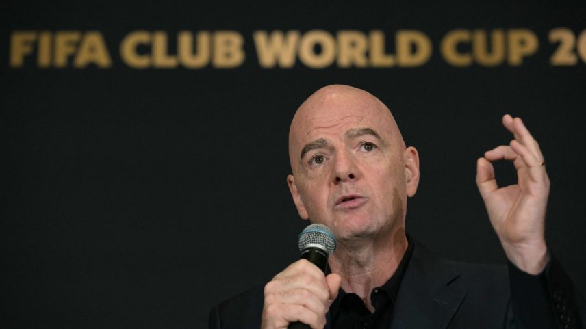 Gianni Infantino, presidente da Fifa (Foto: Juan Mabromata / AFP)