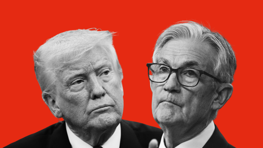 Trump x Powell: presidente americano intensifica ataques ao chefe do Federal Reserve (Foto: Getty Images)