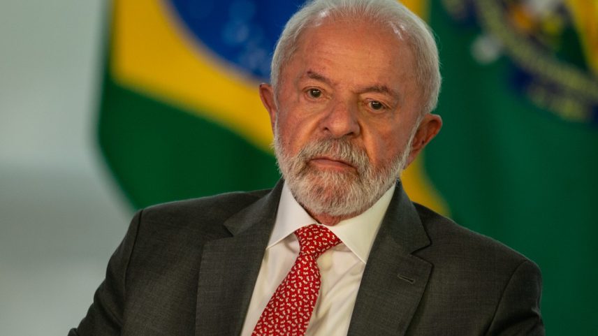 Presidente Lula no Palácio do Planalto (Foto: Brenno Carvalho / Agência O Globo)