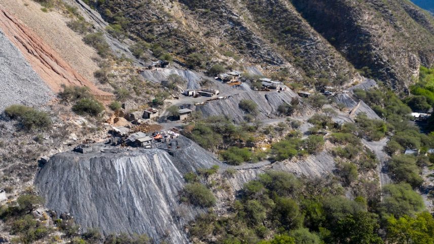 Mineração Los Santos em Querétaro. (Foto: ALEJANDRO SALDIVAR)
