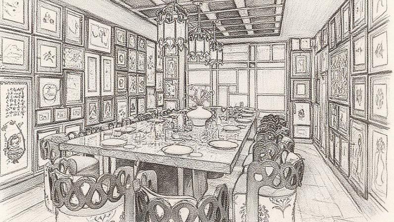 Sala privativa do restaurante Japón, no hotel The Setai Miami Beach (Foto: Reprodução)