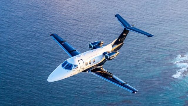 Phenom 100EX, jato comercial da Embraer (Foto: Divulgação)