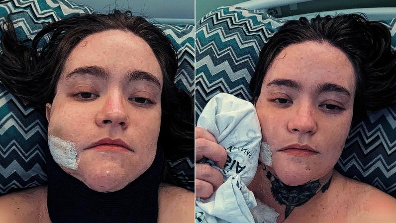 Carolina Arruda, de 27 anos, sofre com 'a pior dor do mundo' (Foto: Reprodução/Redes sociais)