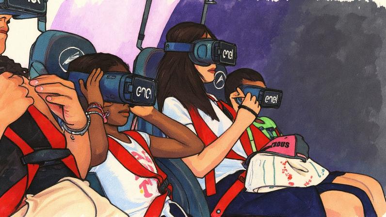 Festival terá atividades para as crianças, com uso de tecnologia de realidade virtual 3D (Foto: Divulgação/Rhayza/Novo Traço)