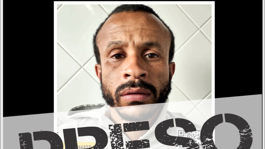 Rafael era procurado porque foi condenado a sete anos de prisão por tráfico (Foto: Divulgação)