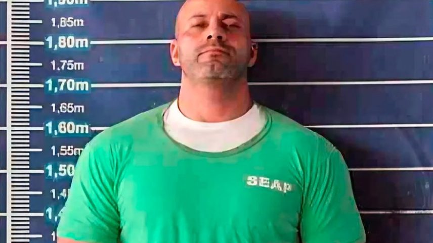 Ex-deputado Daniel Silveira, em foto feita no sistema prisional do Rio de Janeiro (Foto: Reprodução)