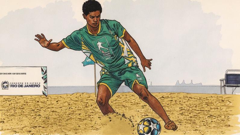 Primeira edição da Copa Rio de Futebol de Praia: a segunda edição começa neste sábado, em Copacabana (Foto: Divulgação/Copa Rio de Futebol)