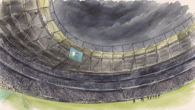 Arena Fonte Nova, em Salvador, vai ser o palco da partida entre Bahia e Ceará nesta quarta, 20 (Foto: Sandoval Junior/Eurasia Sport Images/Getty Images)
