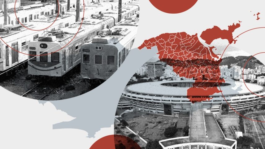 Zona Norte do Rio de Janeiro (Foto: Editoria de Arte)