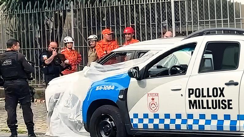 PM é morto em tentativa de assalto em Piedade, Zona Norte do Rio (Foto: Reprodução)