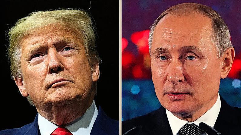 O presidente dos EUA, Donald Trump, está prestes a se encontrar com seu homólogo russo, Vladimir Putin, na sexta-feira. (Foto: Getty Images)