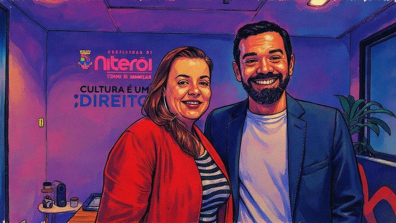 Leonardo Giordano deixa Secretaria das Culturas de Niterói, e Júlia Pacheco volta ao posto (Foto: Divulgação)