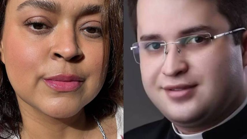 Padre Danilo César critica religião de Preta Gil (Foto: Reprodução)