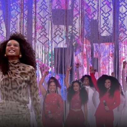 Taís Araujo recebe homenagem emocionante no 'Domingão com Huck'