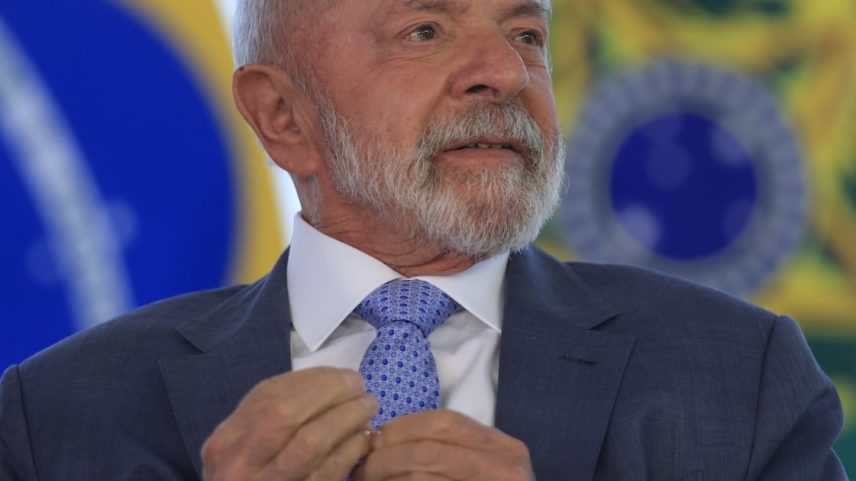 Lula em cerimônia no Planalto na segunda-feira, 4 (Foto: Wilton Junior/Estadao)