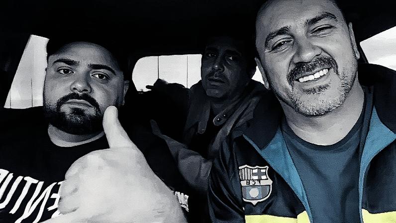 Três amigos desaparecidos (Diego Henrique Afonso, Robishley Hirnani de Oliveira e Rafael Juliano Marascalchi) após saírem de São Paulo para cobrar dívida no Paraná (Foto: Redes sociais/Reprodução)