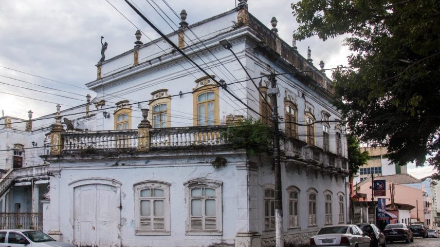Construído no século XIX, palacete foi requisitado para hospedar a Princesa Isabel e Conde D’Eu, quando visitaram a cidade em 1868 (Foto: Divulgação)