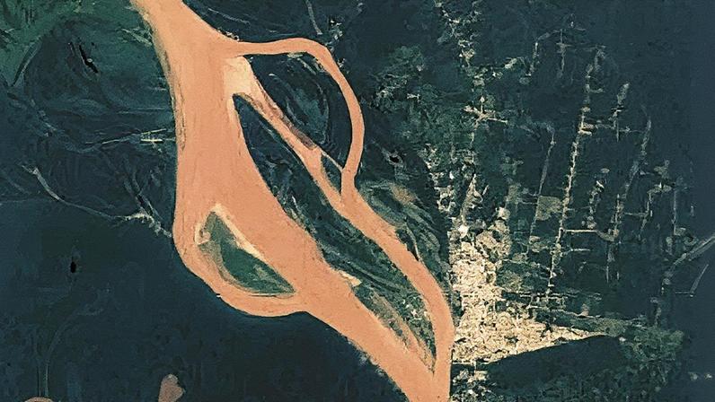 Colômbia protesta contra o Peru por ilha na tríplice fronteira no rio Amazonas (Foto: Reprodução)