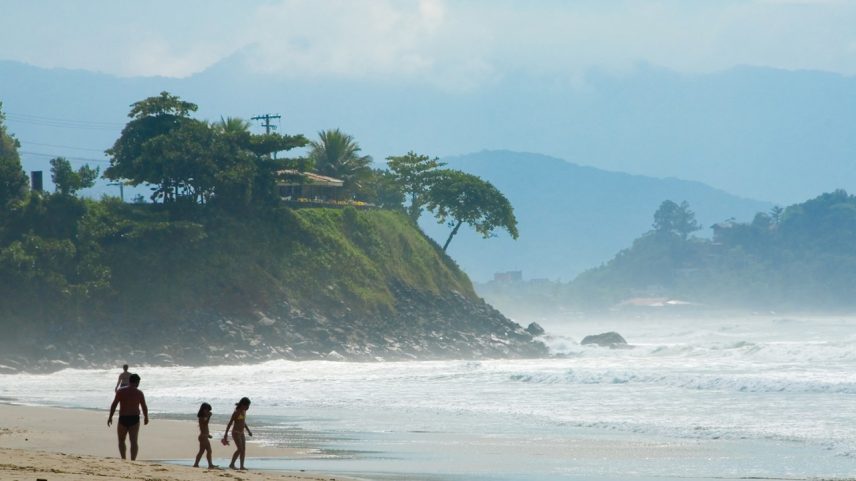 Praia em Ubatuba, litoral de São Paulo (Foto: iStock/Getty Images)