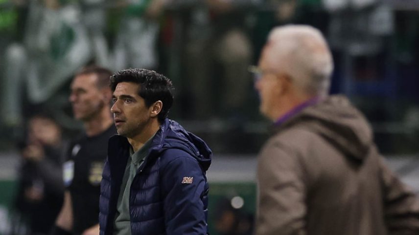 Abel Ferreira foi xingado pela torcida do Palmeiras. (Foto: Cesar Greco/Ag. Palmeiras)