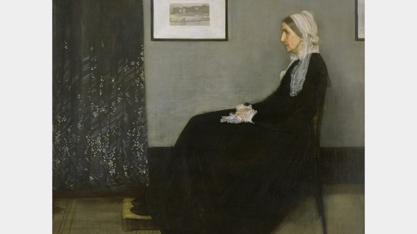 Arrangement in Grey and Black No. 1 (A Mãe de Whistler), 1871. Coleção do Musée d'Orsay, Paris. Imagem digital: Wikimedia Commons. (Foto: Wikimedia Commons)
