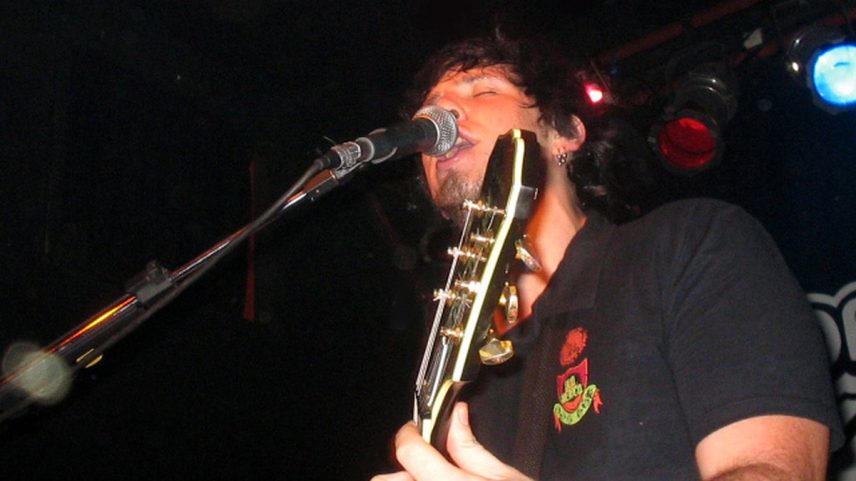 Liô Mariz, vocalista do Som da Rua, morto em 2005 (Foto: Acervo pessoal)