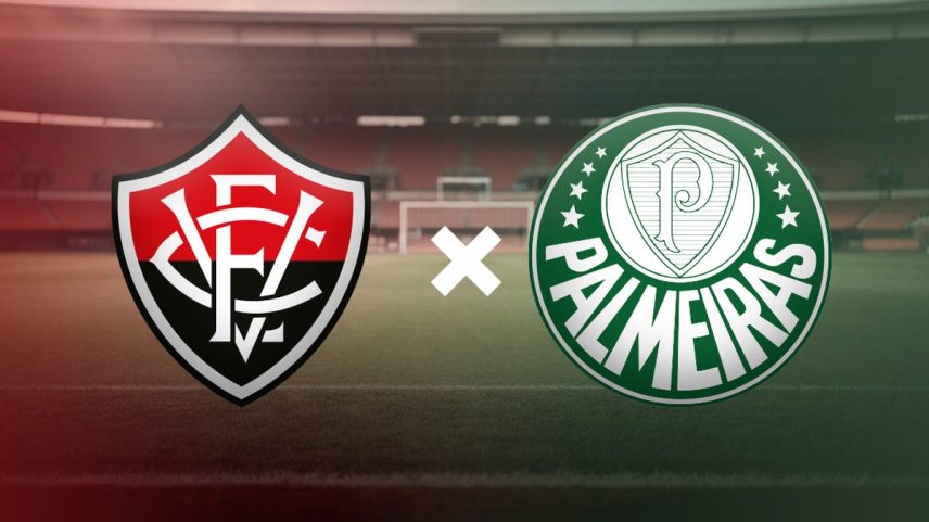 Vitória e Palmeiras (Foto: Editoria de Arte)