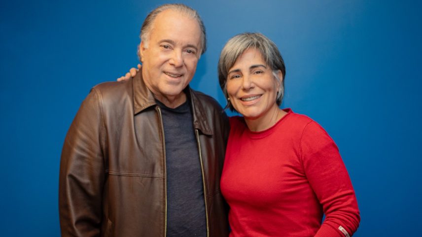 Tony Ramos e Glória Pires em anúncio de filmagens de 'Se eu fosse você 3' (Foto: Divulgação / Eny Miranda)