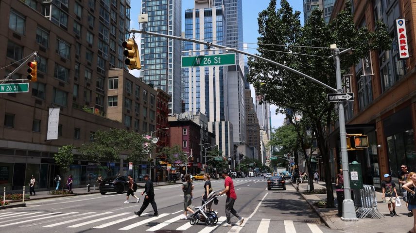 Nova York: a economia americana continua a gerar empregos apesar dos juros mais altos e das tarifas de Trump (Foto: Michael Nagle/Bloomberg)