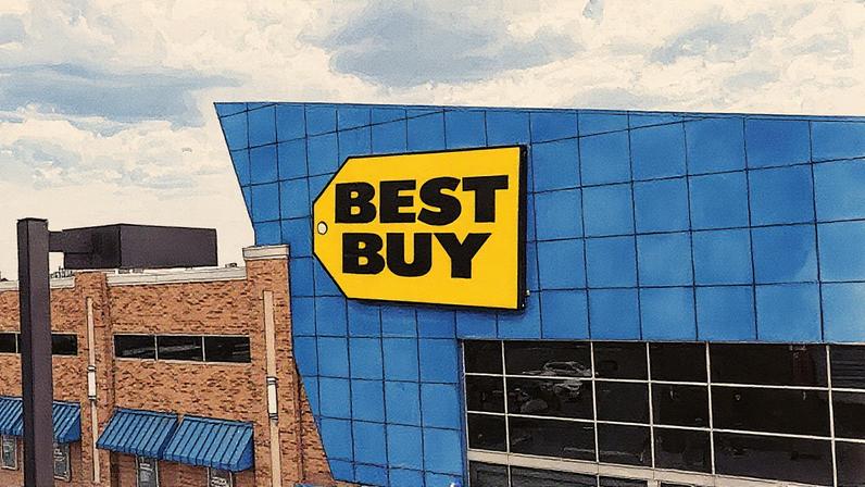 A parte externa de uma loja Best Buy é vista em 29 de maio de 2025 em Chicago, Illinois. (Foto: Scott Olson | Getty Images)