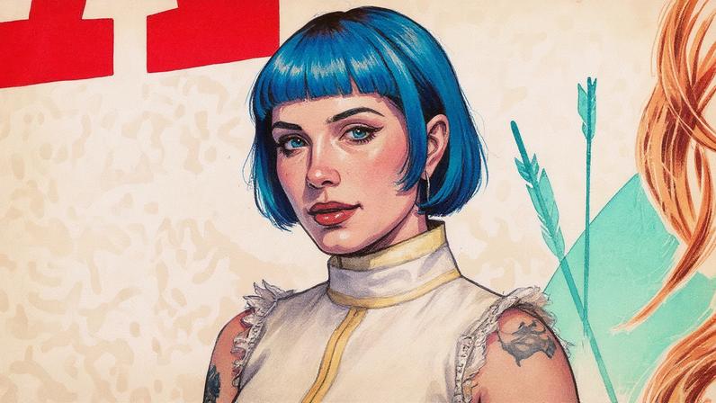 As faixas favoritas dos fãs de Halsey, "Gasoline" e "Drive", de 'Badlands', estão recebendo um videoclipe conjunto 10 anos após seu lançamento original. (Foto: Reprodução)