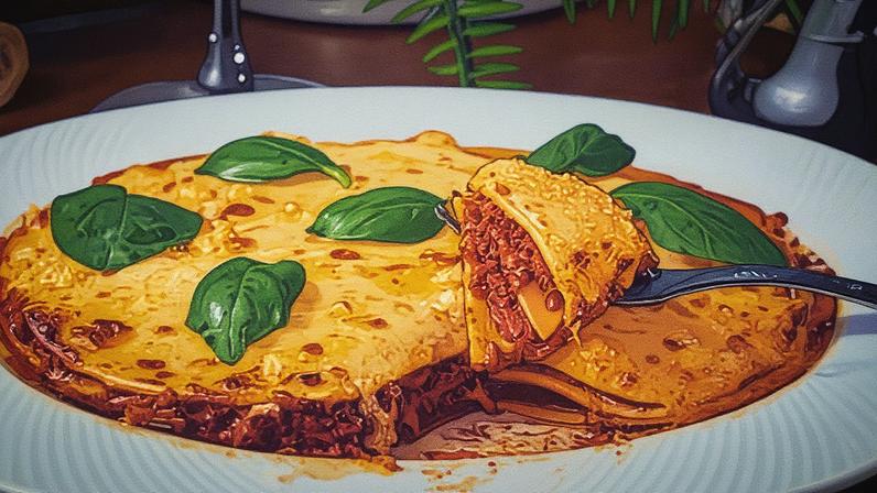 Nonna Rosa oferece lasanha à bolonhesa feita com camadas de massa intercaladas com ragu de carne e molho bechamel (Foto: Reprodução)