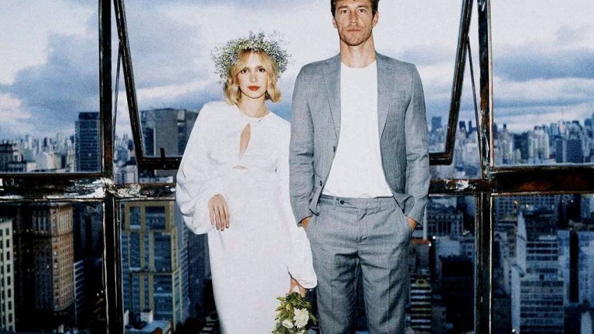 O casamento de Isabella Scherer e o marido, Rodrigo Calazans (Foto: @isascherer no Instagram)