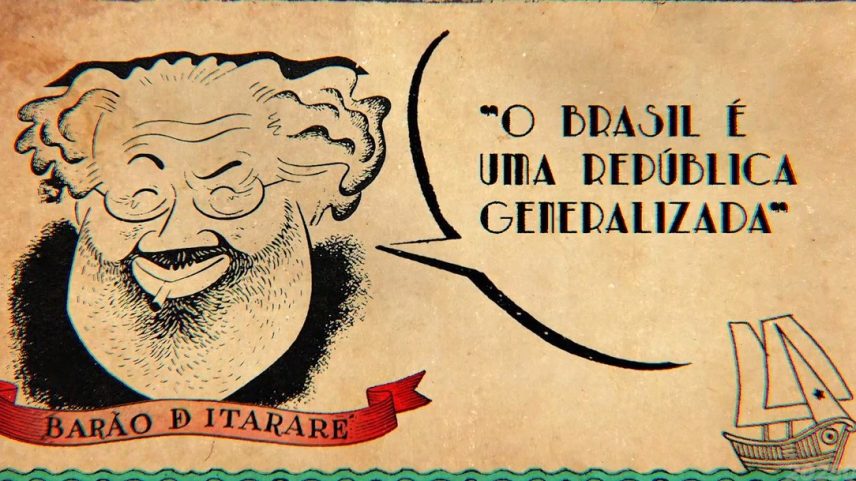 Imagem do documentário “O Brasil que não Houve - As Aventuras do Barão de Itararé no Reino de Getúlio Vargas”, de Arnaldo Branco e Renato Terra (Foto: Divulgação)