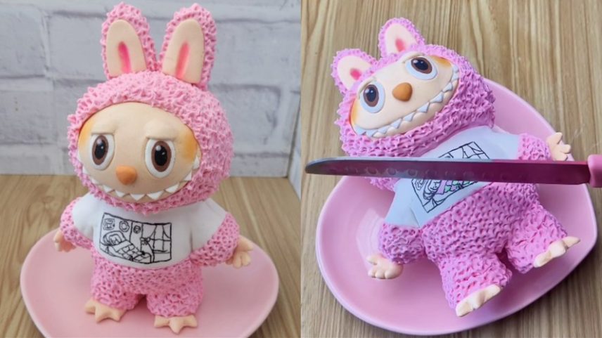 Doce em formato de boneco viral. (Foto: Reprodução/Instagram)