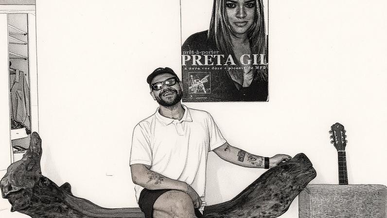 Gominho em seu novo apartamento (Foto: Reprodução/Instagram)